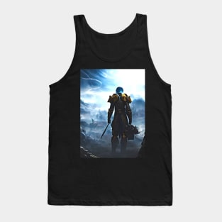 Human/Alien War - Spoils Of War - AI Generated Sci Fi Concept Art - Tank Top